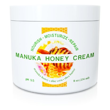Wild Naturals Manuka Honey Healing Moisturizer Cream 8 oz