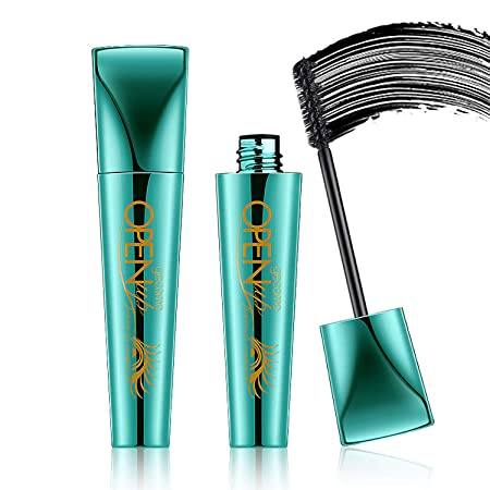 SIAMHOO Makeup Volumious 4D Silk Fiber Lash Mascara, Thicker, Lenghtening, Long-Lasting, Blackest Lash, 1 Tube