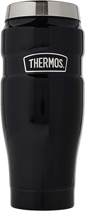 Thermos Stainless King 16-Ounce Travel Tumbler, Midnight Blue