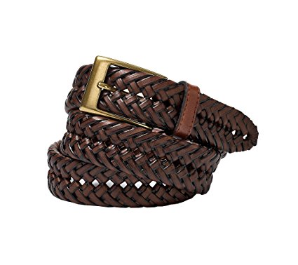 Dockers Men's 1 3/16 Braided Belt