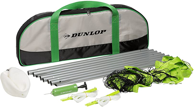 Dunlop Volley Ball Set with Ball Nylon Carry Bag & Pump 871125222756