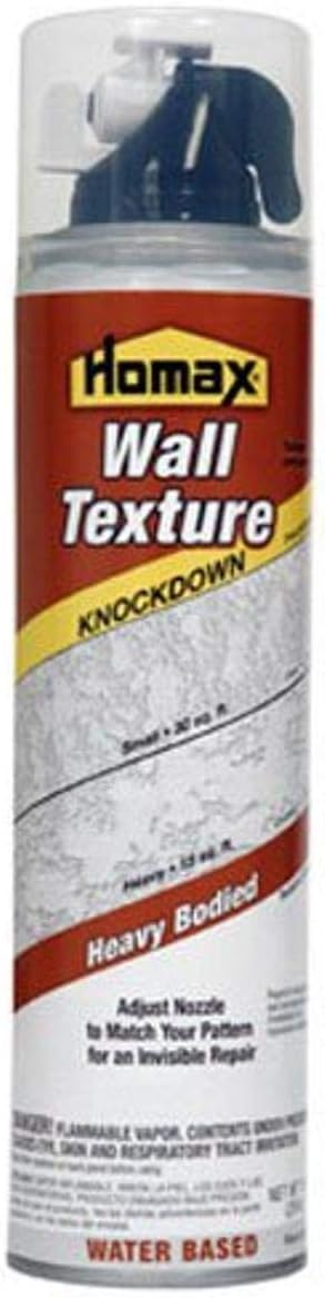 Homax Group 4060 Knockdown Spray Texture Water Base, 10-Ounce, White