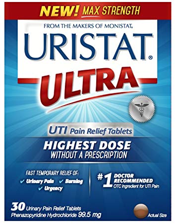 Uristat Ultra UTI Pain Relief Tablets, 30 Count