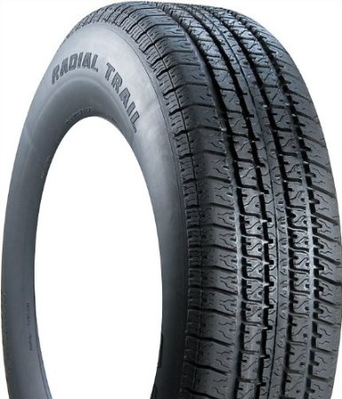 Carlisle Radial Trail RH Trailer Tire - ST235/85R16 F 12 Ply