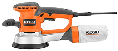 RIDGID ZRR2611 Professional 6-inch Random Orbit Variable Speed Sander (Certified Refurbished)