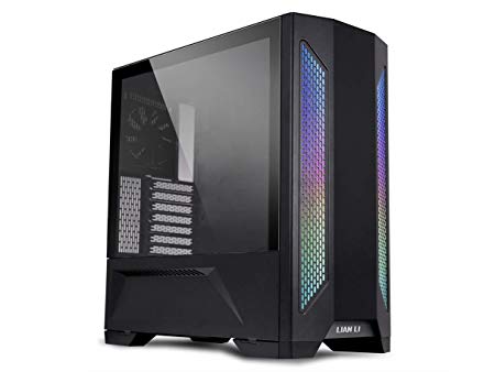 LIAN LI LANCOOL 2 Black Tempered Glass ATX Case -Black Color -LANCOOL II -X