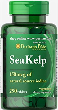 Puritan's Pride Sea Kelp-250 Tablets