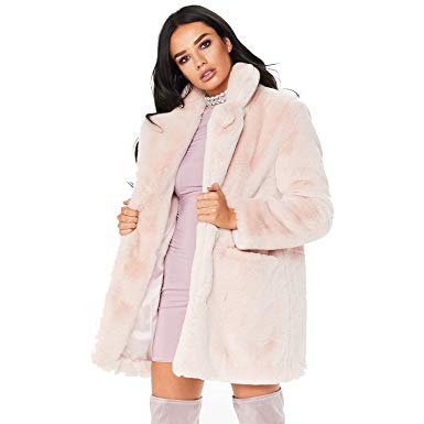 Rvxigzvi Womens Faux Fur Coat Plus Size Parka Jacket Long Trench Winter Warm Thick Outerwear Overcoat US XS-4XL