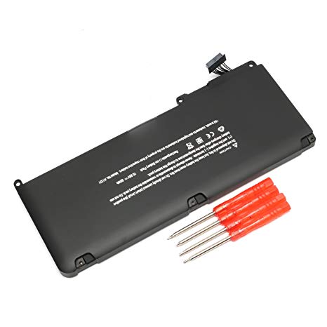A1331 A1342 Laptop Battery Replacement for Apple MacBook Unibody 13 inch (Only for Late 2009, Mid 2010) 661-5391 661-5585 MC207LL/A MC516LL/A MC375LL/A MC374LL/A and MacBook Air MC233LL/A MC234LL/A