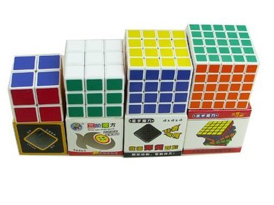 ShengShou 2x2x2 3x3x3 4x4x4 5x5x5 Cube Puzzle White