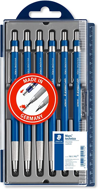 STAEDTLER Mars technico 780 C PR5 Leadholder Pencil with Sharpener 2.0 mm - 5 1 Promotion