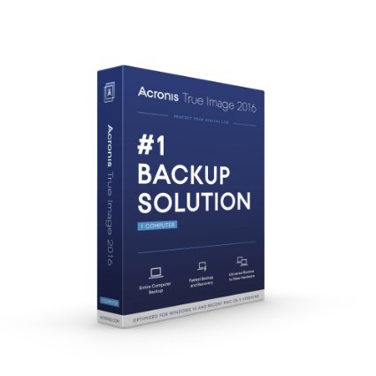 Acronis True Image 2016 for 1PCEnglish PCMac
