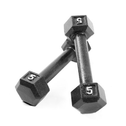 CAP Barbell Cast Iron Hex Dumbbell