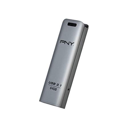 PNY USB Flash Drive Elite Steel 3.1 64GB