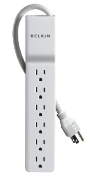 Belkin 6-Outlet Commercial Surge Protector with 10-Foot Cord, BE106000-10