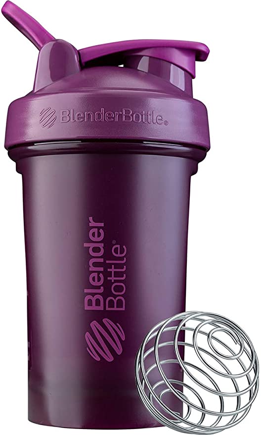 BlenderBottle Classic V2 Shaker Bottle, 20oz, Plum