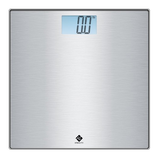 Etekcity Digital Stainless Steel Body Weight Bathroom Scale, 400 Pounds