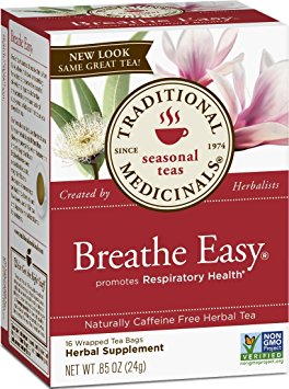 Tradional Medicinals Breathe Easy Tea 16 Bags .85oz