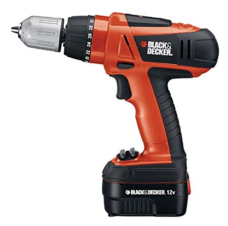 Black & Decker HPD12K-2 12-Volt Ni-Cad 3/8-Inch Cordless Drill/Driver Kit