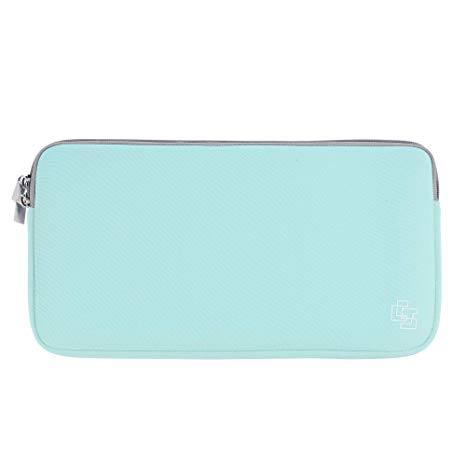 Case Star Neoprene Keyboard Sleeve Case Bag Zipper Apple Bluetooth Wireless Keyboard MC184LL/B Turquoise Blue Color