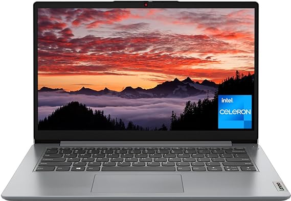 Lenovo Newest Ideapad 1 14" HD Silm Laptop, Intel Celeron N4020 Up to 2.8GHz, 4GB DDR4 RAM, 512GB PCIe SSD, WiFi 6, Camera, USB-C, HDMI, Windows 11, w/CUE Accessories