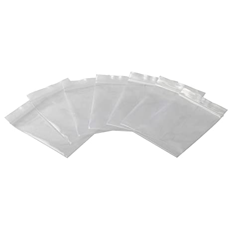 Ellbest 300Pcs 2.4X 3.5 inch 3.15 Mil Small Clear Reclosable Ziplock Bags, Storage Bags for Jewelry, Candy, Beads