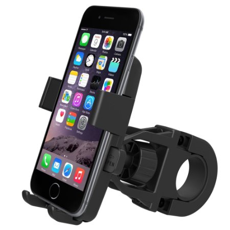 Enpassion Bike Mount Holder Cradle - for iPhone 6 6  5 5S 5C 4 4S iPod Touch Galaxy S5 S4 S3 Note 2 Note 3 Nokia Lumia 920 LG Optimus G HTC OneX EVO 4G Rhyme DROID RAZR MAXX Google Nexus BlackBerry Z10 Torch Compact Size GPS