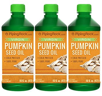 Pumpkin Seed Oil (Cold Pressed) 3 x 16 fl oz Liquid