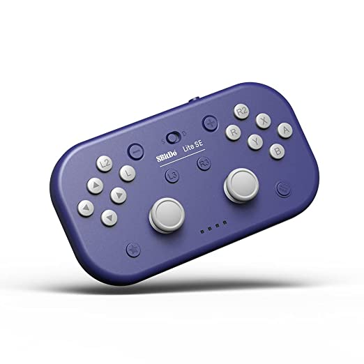 8BitDo Lite SE Bluetooth Gamepad for Switch, Switch Lite, Android and Raspberry Pi, for Gamers with Limited Mobility