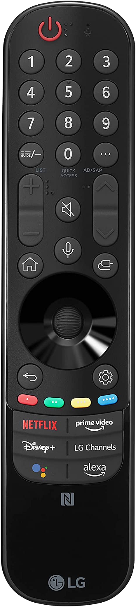 LG Magic Remote w/Magic Tap (NFC) MR22GN, 2022