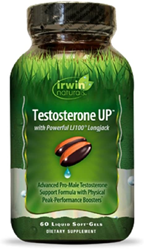 Irwin Naturals Testosterone Up, 120 Count