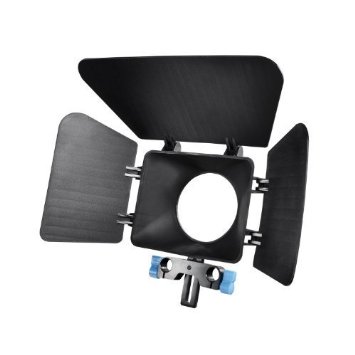 eimo DSLR Matte Box Shading Card Lens Hood for DSLR cameras and Camcorders