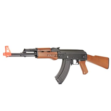 BBTac Airsoft Electric Gun AK BT-022 Fully Automatic Rifle, Great for Starter, with Semi & Safe Mode