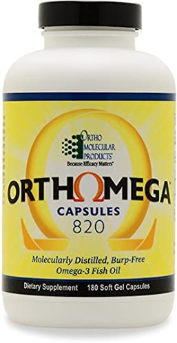 Ortho Molecular Products Orthomega 820 - 120 Soft Gel Capsules