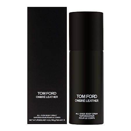 Tom Ford Ombre Leather All Over Body Spray, patchouli, cardamom, Clear, patchouli, cardamom, 4 oz