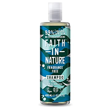 Faith in Nature Natural Fragrance Free Shampoo 13.5floz