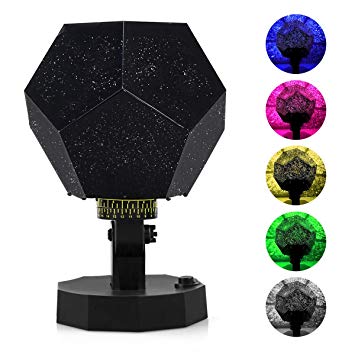 Cosmos Star Decorative Projector Lamp, Relaxing Star Projector Lamp, Space Decorations Baby Light Projector Night Lights for Boys, Girls, Kids, Adults