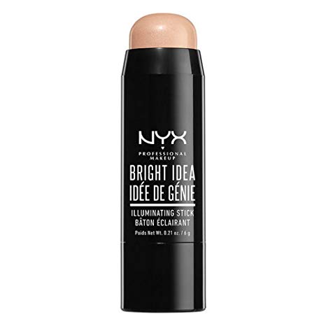 NYX PROFESSIONAL MAKEUP Bright Idea Illuminating Stick, Chardonnay Shimmer, 0.21 Ounce