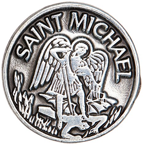 Cathedral Art PT409 Saint Michael Pocket Token, 1-Inch