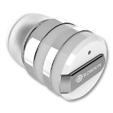 Rowkin Wireless Headphone Rowkin Mini Sports Bluetooth Earbud Headset with Built-in Mic and Portable Charging Case - Silver