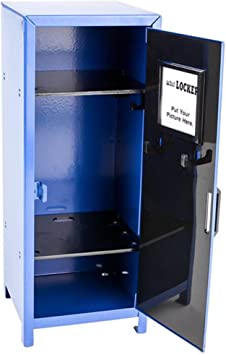ROCKYMART Locker 11" Mini Metal Lock Box (Blue)
