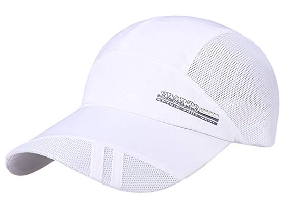 Unisex Mesh Anti-UV Sun Hat Breathable Dry Quickly Hiking Mountaineering Cap