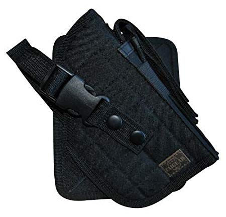 Taigear Black MOLLE Cross Draw Holster--Right Handed--244BR