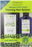 Andalou Naturals Age Defying Hair Thinning Treatment System 3 Piece Kit