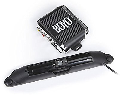 Boyo 1/3 DSP Color CCD Bar Type License Plate Camera With RF Receiver Black - Boyo VTX420