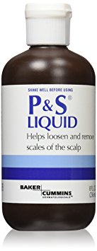 P&S P&S Hair Liquid To Control Dandruff And Psoriasis, 8 oz