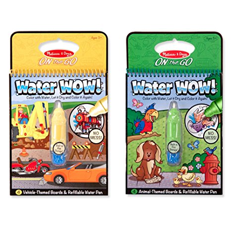 Melissa & Doug Water Wow! Vehicles & Animals Bundle