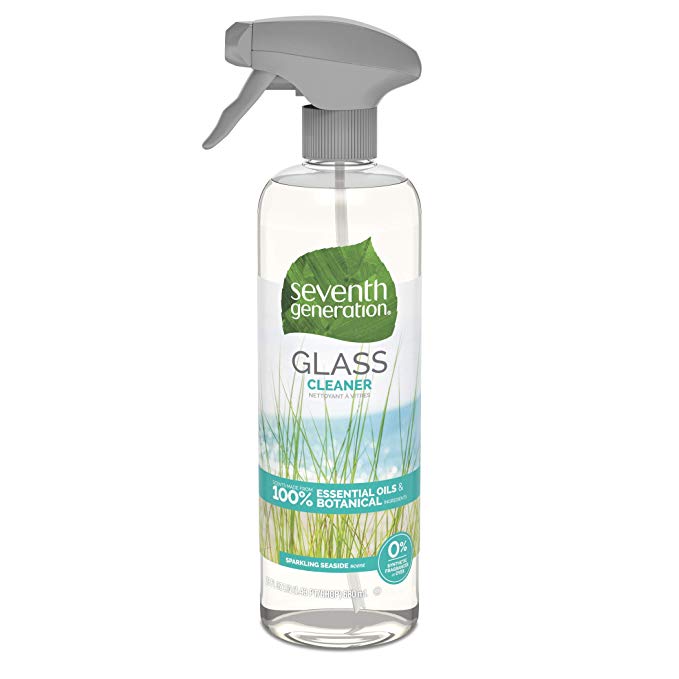 Seventh Generation Glass Cleaner, Sparkling Sea Scent, 23 Oz