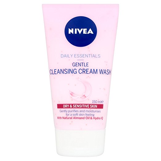 Nivea Visage Daily Essentials Gentle Cleansing Cream Wash for Dry & Sensitive Skin (150ml)