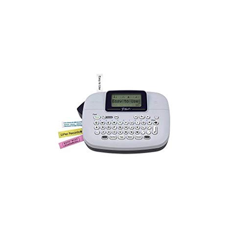 Brother PTM95 Wireless Handy Label Maker with MK231 Genuine P-Touch Tape 12mm